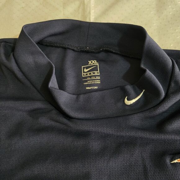 Pepperdine Basketball Nike Team Mock Neck Dri Fit Training Shirt Size XXL 2XL - Picture 4 of 9